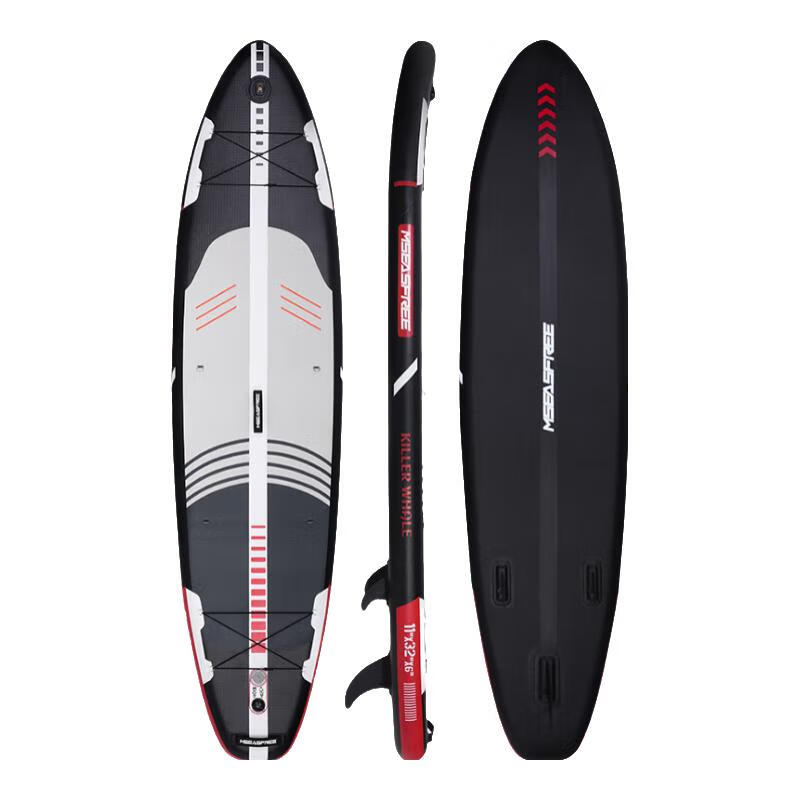 MSEASFREE 2026 New Ocean Animal Surfboard SUP Inflatable Paddle Board Fishing Paddle Board Orca