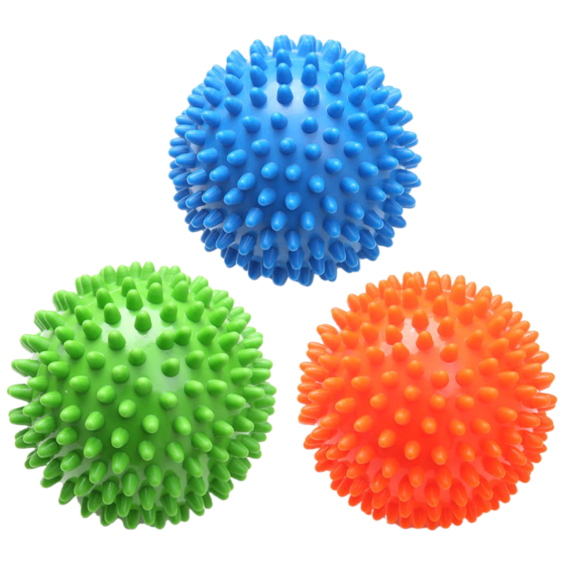 Huashimeng Kindergarten Massage Balls, Children's Sensory Integration Training Touch Balls, Baby Touch And Grasp Thistle Balls, 2 Pieces