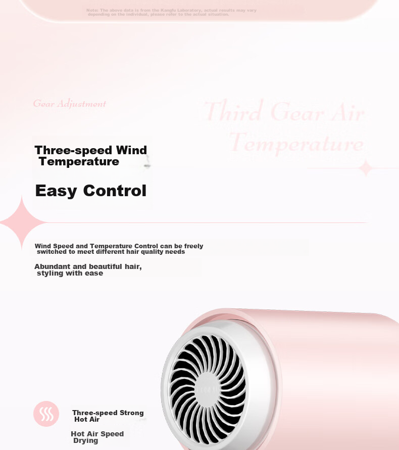 CONFU Hair Dryer for Home And Student Dormitory Use, 1100W Low Power Quick-Drying Hair Protection Non-Damaging Small Portable Folding Hair Dryer KF-3152 Light Cherry Pink Price 12