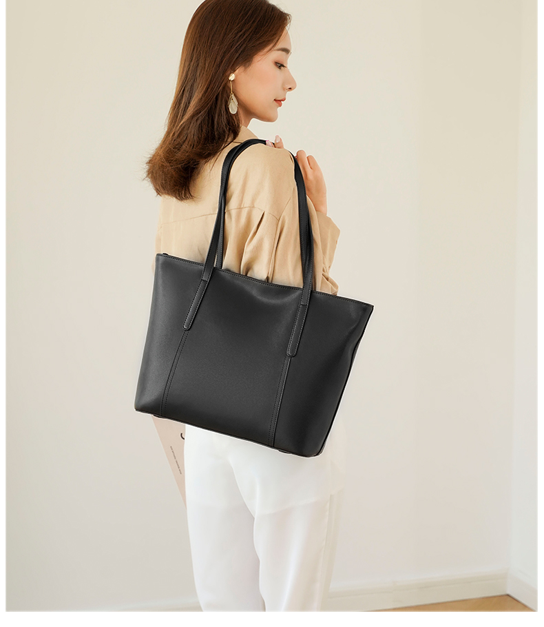 FOXER Leather Women's Large Capacity Crossbody Shoulder Tote Handbag Gift for Girlfriend Birthday 4