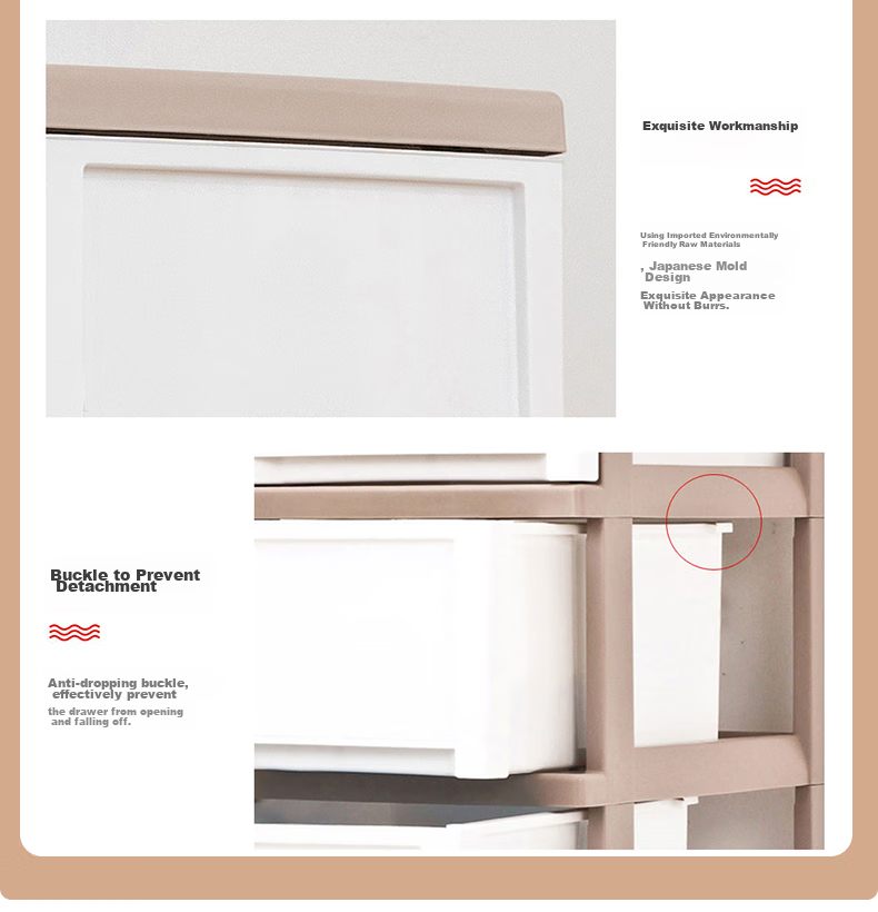 IRIS Storage Cabinet, Gap Cabinet, Wardrobe Drawer Organizer, Storage Cabinet, Narrow Cabinet, Storage Box, Ailisi Five-Tier 12