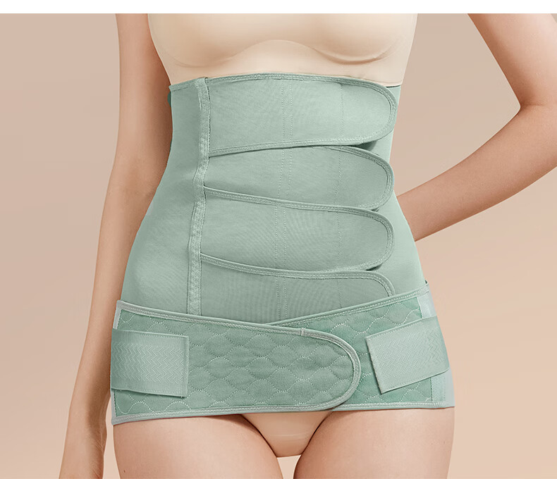 Babycare Postpartum Belly Wrap, Pelvic Shaping, Maternity Cesarean Section And Natural Delivery Waist Trainer, Abdominal Shaper, Listerine Modal Mulberry Silk, Size L 9