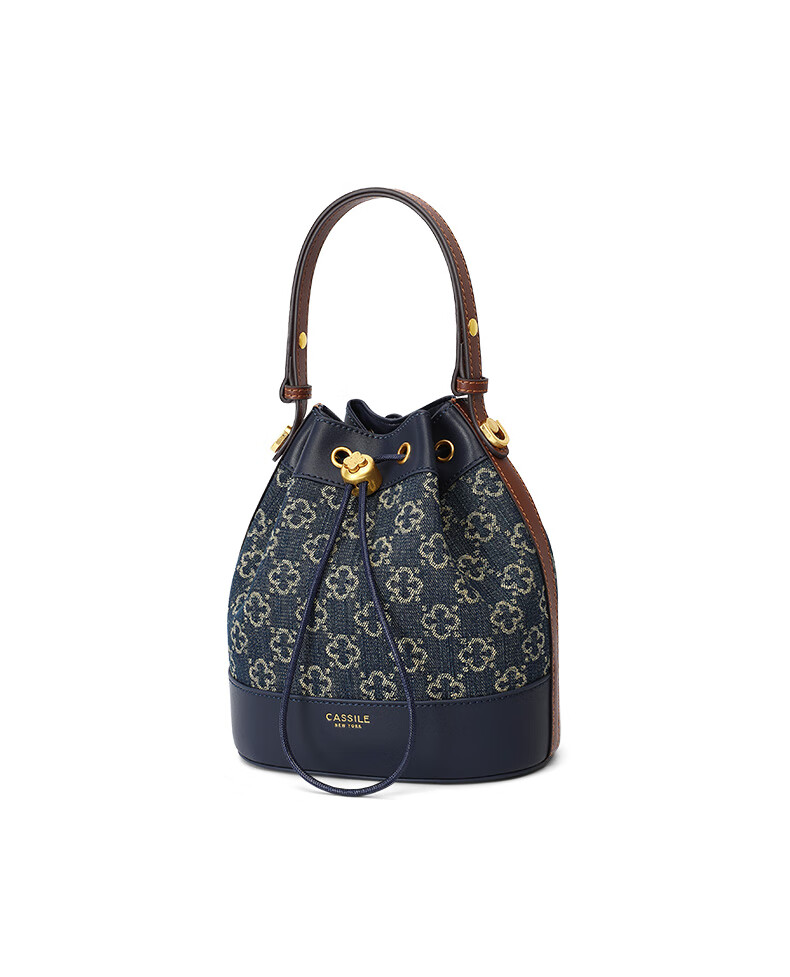 CASSILE Bucket Bag for Women, Commuter Retro Floral Pattern Large Capacity Light Luxury Handheld Crossbody Bag, 520 Gift 11