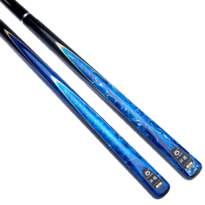 Aomi New Generation Xianyuan Pool Cue, Black Eight Small Tip, Black 8 Chinese Eight-Ball Snooker Medium Tip Billiard Cue, Full-Length Cue, 10mm