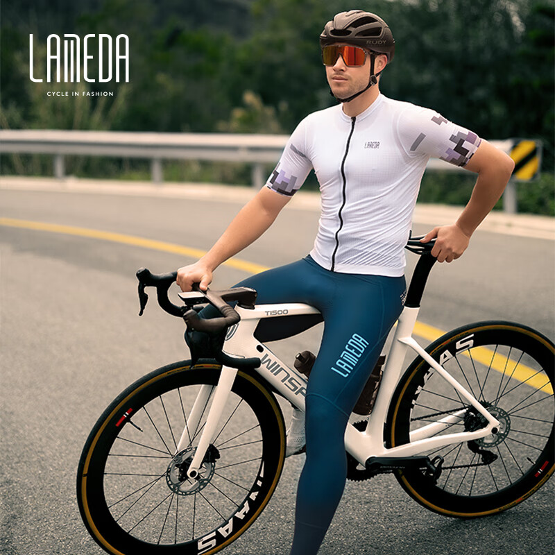 Lameda Cycling Pants Long Trousers for Men, Spring And Autumn Thin Bicycle Pants, Mountain And Road Bike Xuri Long Pants, Black, M 23