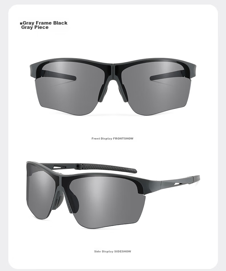 Angelamiao Outdoor Cycling Glasses, Lightweight And Foldable Sports Sunglasses for Hiking, Fishing, Driving, Running, Protective Goggles, Water-Resistant Lenses 18