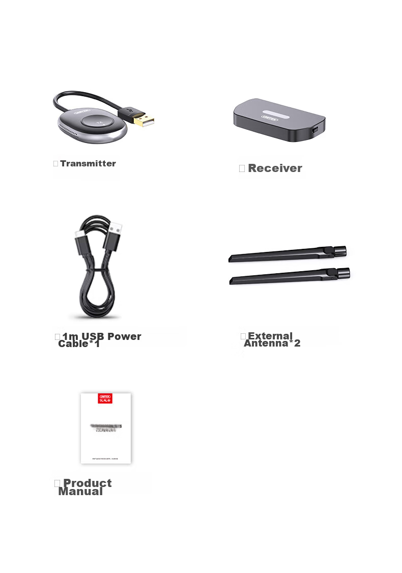 UNITEK Enterprise Wireless Screen Mirroring Device, USB Screen Synchronizer, Audio And Video Synchronization for Office Screen Casting, Transmits Phone, Laptop, And Computer Host to TV, Monitor, And Projector V191B 10