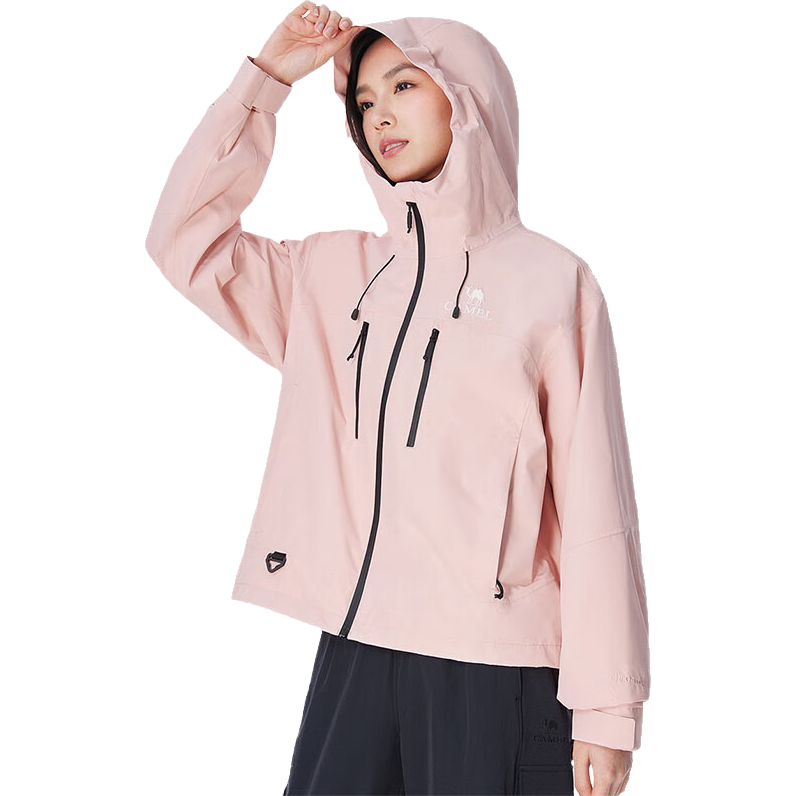 CAMEL Outdoor Hardshell Jacket, Single-Layer Lightweight Windproof And Rainproof Mountaineering Coat, Model 1188, Size 2XL