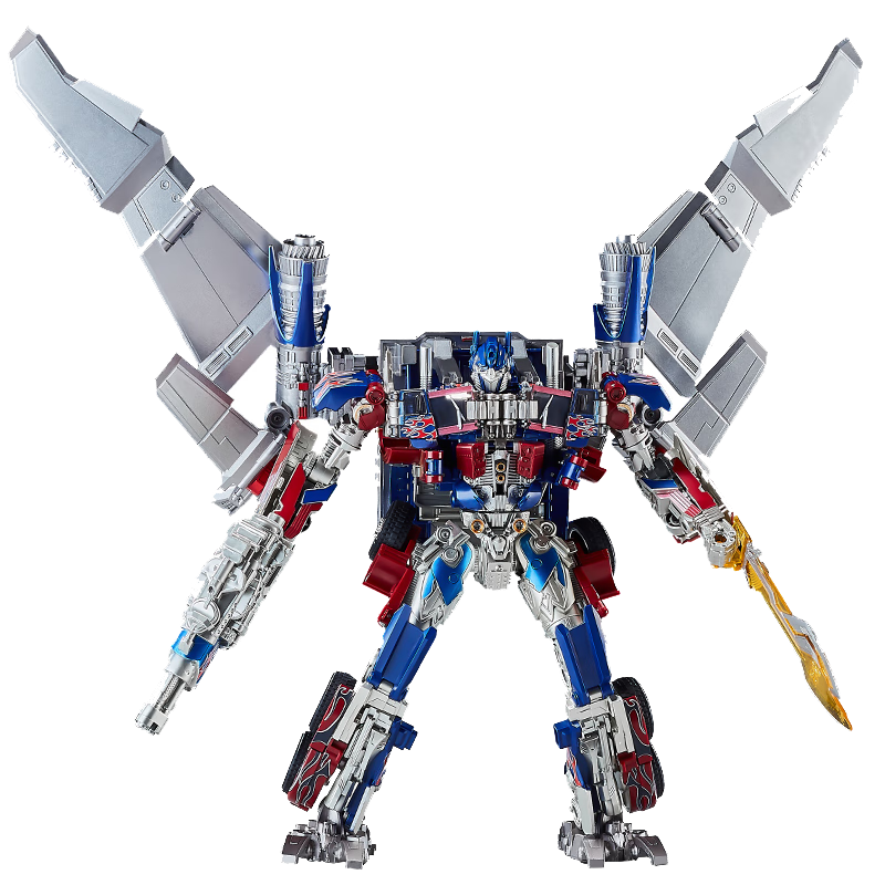 MAILE KID Transforming Toy, Optimus Prime Action Figure, Alloy Car Model Robot, Birthday Gift for Boys Aged 6-12