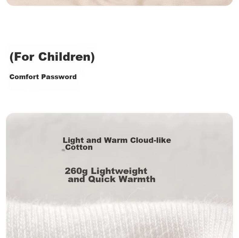 Niduoxiong Winter Baby High-Waist Waist Protection Underwear Set, Children's Pajamas, Infant Cotton Breathable Sleepwear, Warm Underwear for Autumn And Winter 3
