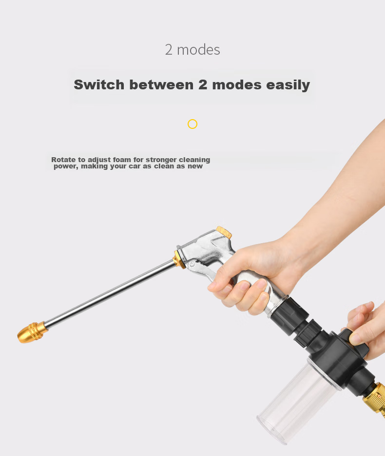 Xiangdaxia Car Wash Spray Gun, High-Pressure Water Gun, Hose, Flexible Hose, Watering Gun, Extendable Adjustable Hose, 22 Meters 17