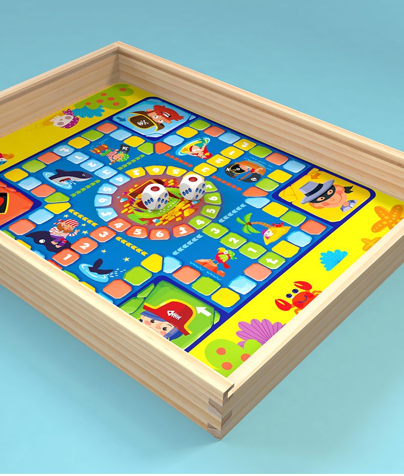 Muwanzi City Millionaire Multifunctional Board Game Set, Educational Toy for Children, Parent-Child Holiday Gift for Boys And Girls 1