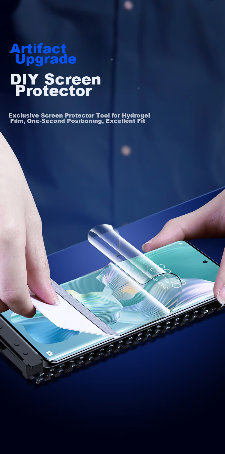 BIAZE [Full Screen Nano 2 Pieces] Hydrogel Soft Film for OPPO Reno11Pro/reno10pro/+ Phones, Non-Tempered High-Definition Anti-Fingerprint Protective Film JM733 9