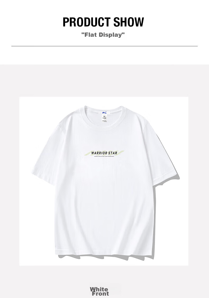 Huili Short-Sleeve T-Shirt for Men, Outdoor Sports Breathable Quick-Dry Shirt, Men's Running Training Fitness T-Shirt, Casual Round Neck Top for Me 20