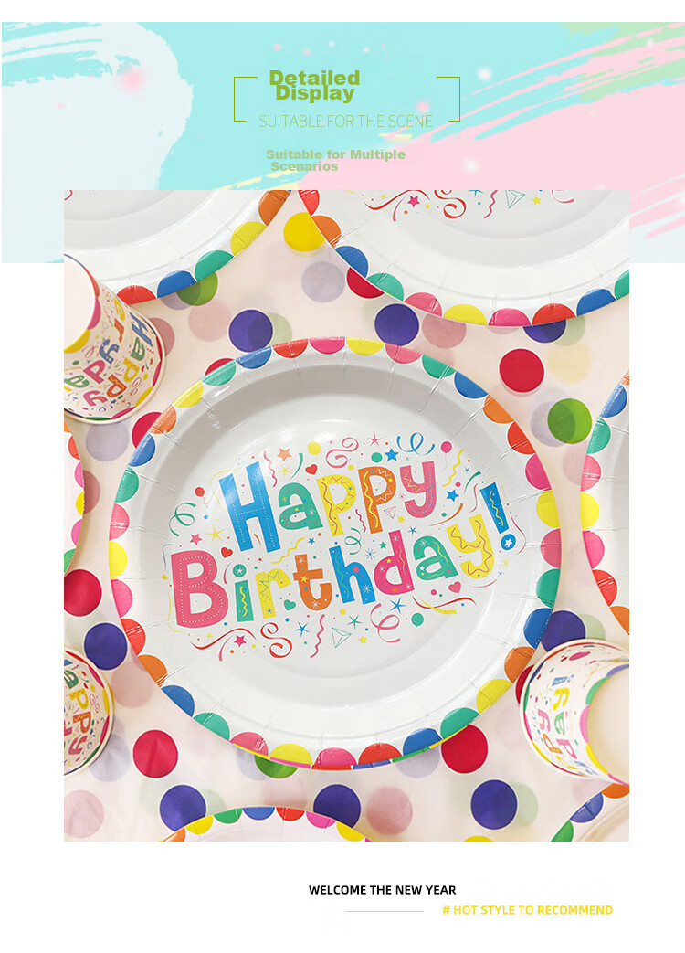 Jiayan Balloon Tablecloth, Birthday Scene Decoration, Oil-Proof And Waterproof, First Birthday Party Table Cover, 2.7m Simple Setup 6