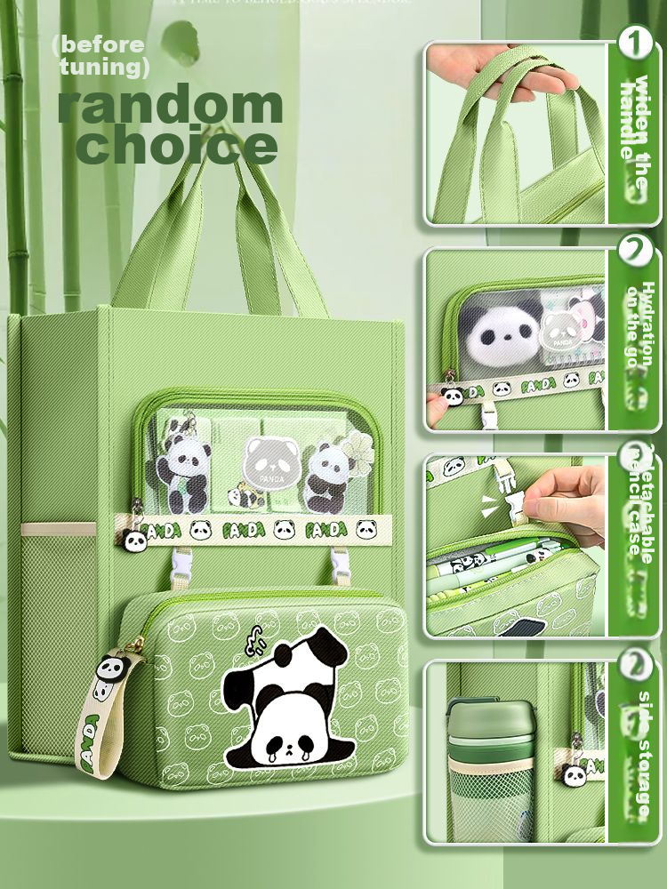 Shuxing Panda Stationery Set, Back-To Gift Pack, Graduation Present, Teacher Gift, Birthday Present for Boys And Girls, Complete Children's Gift Collection, Elementary School Student Children's Day Gift 2