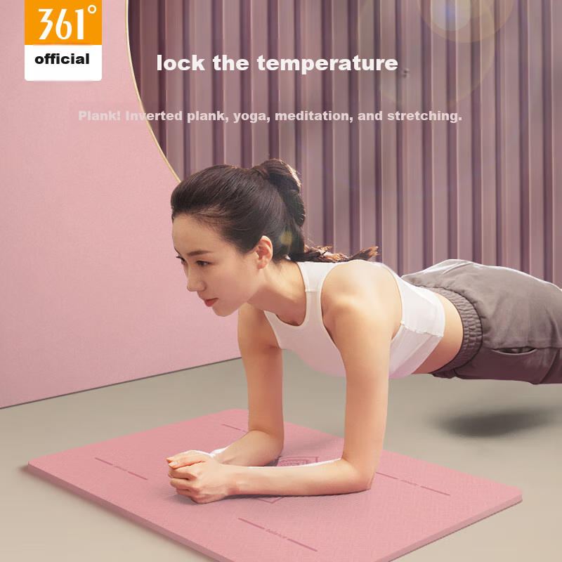 361° Yoga Mat, TPE Flat Support Pad, Elbow And Knee Protector, Meditation Soundproof And Shock-Absorbing Seat Pad, Home Use Small Kneeling Cushio