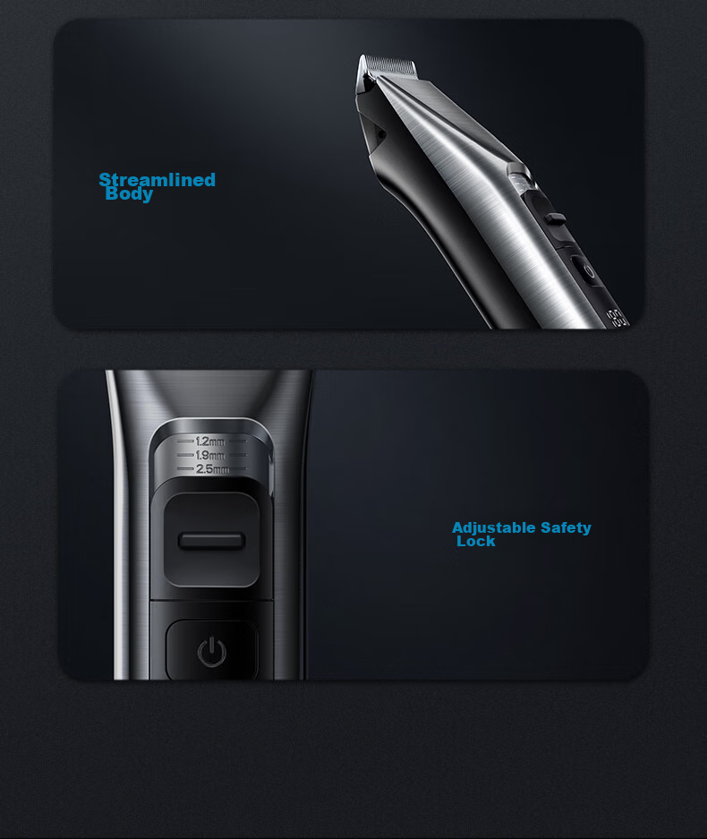 FLYCO Electric Hair Clipper FC5916, Professional Smart Electric Trimmer for Adults And Children, Home-Use Hair Cutting Scissors, Self-Haircut Tool, Barbering Equipment, Men's Holiday Gift 27
