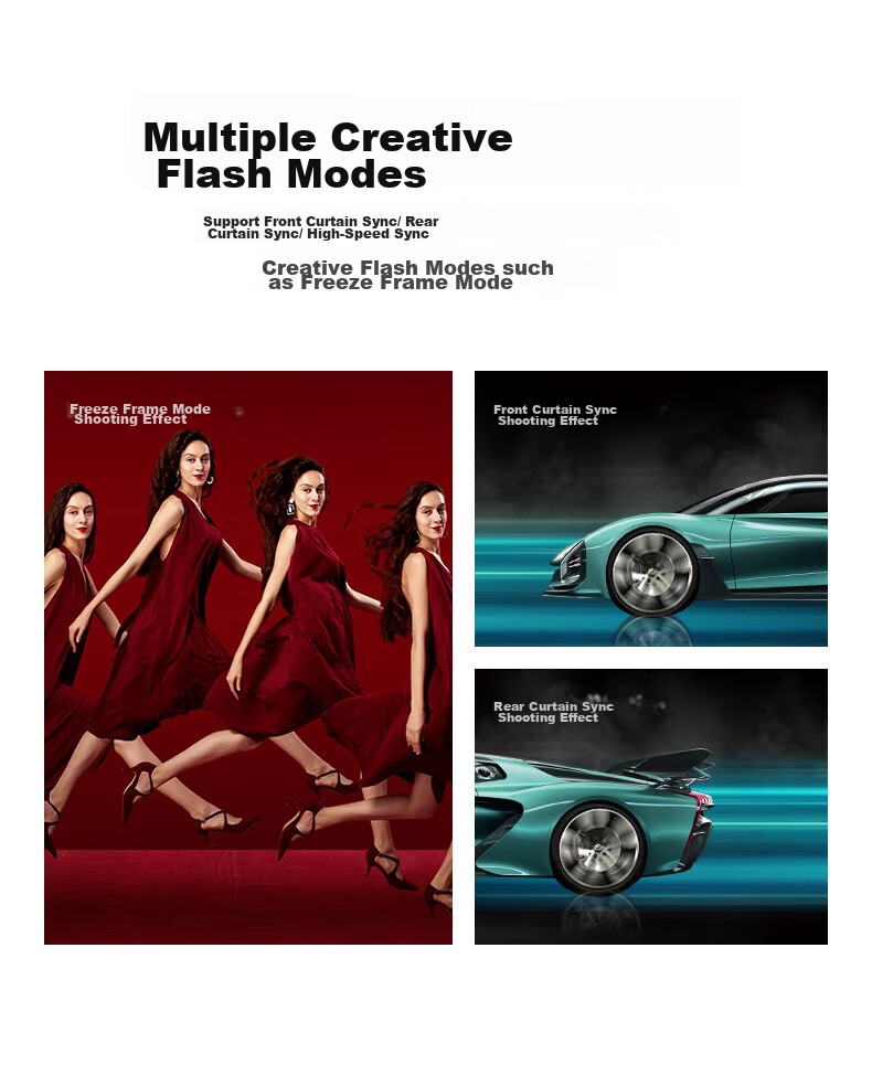 JINBEI General-Purpose Composite Hot Shoe TTL High-Speed Flash Trigger TR-Q6II Generation, Photography Light Studio Flash Synchronization Trigger, TR-Q6II (Sony Version) 6