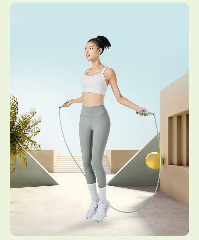 Li-Ning Cordless Jump Rope for Women And Men, Adult Weight Loss Specialized Professional Weighted Fat-Burning Exercise Rope 14