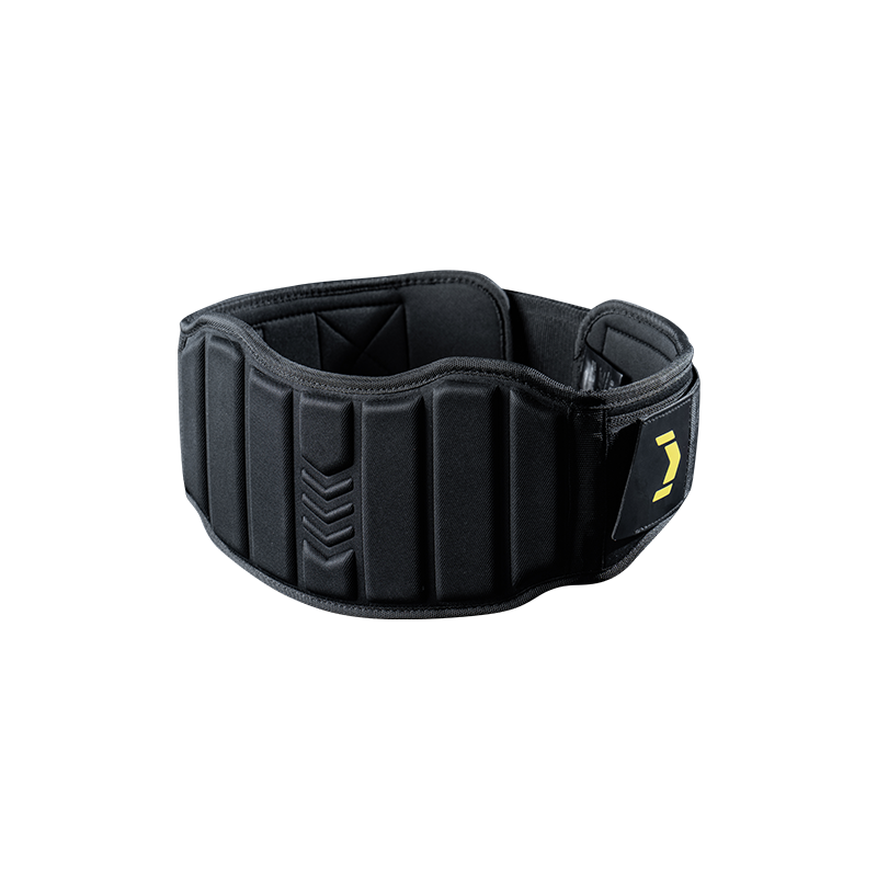FITTER GEAR Fitness Waist Belt for Men, Deadlift Squat Strength Training Weightlifting Back Support Belt, Advanced Black M Size