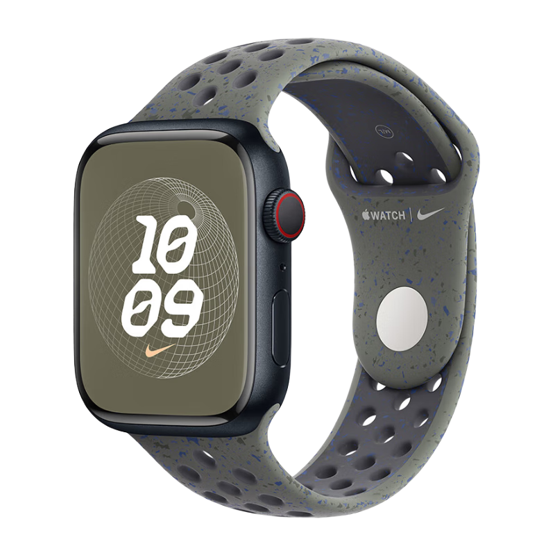 BHO Compatible Apple Watch Band for Apple Watch S12/S11 Breathable Sports Band IWatch S10/S9/8/7/6/SE3/Ultra4/3/2 Silicone Strap