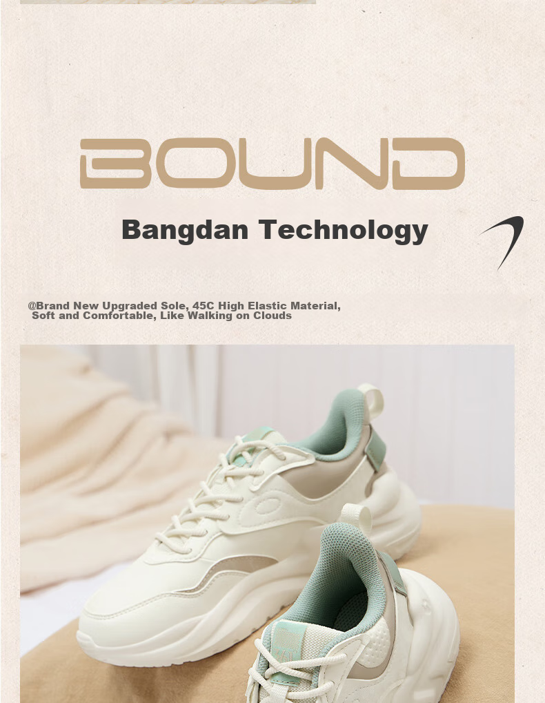 361° Women's Sports Shoes Yunshu 3, Spring And Summer Vintage Thick-Soled Casual Versatile Commuter Dad Shoes, Women's Style 682316706-8 70