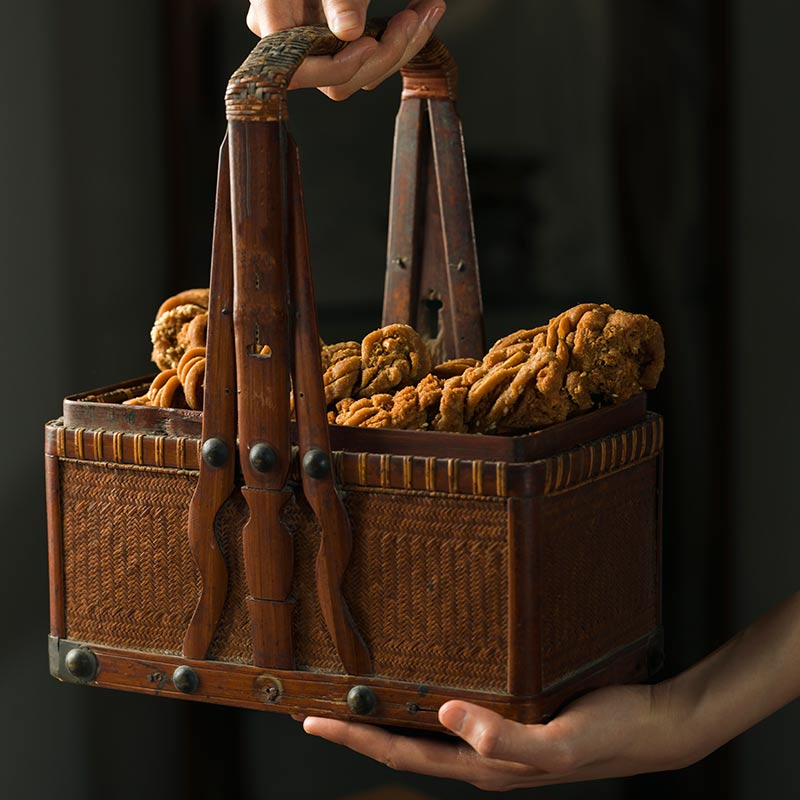 桂發祥十八街璀璨津湾精制铁盒麻花700g天津特产礼物