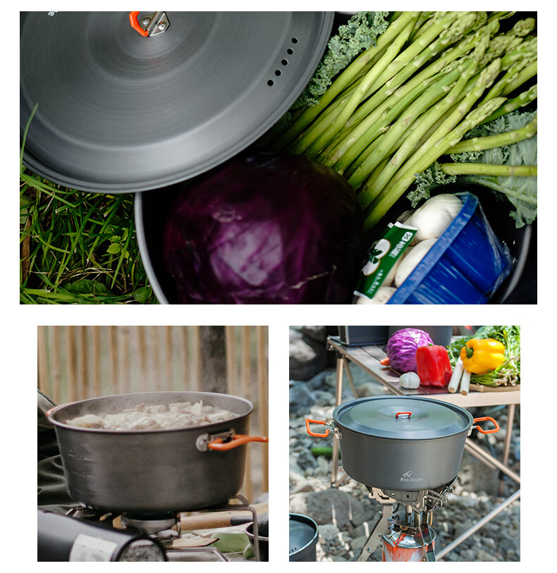 FIRE-MAPLE Special Edition Hot Pot Party, Outdoor And Home Camping Cooking Equipment, Side Burner, Hot Pot Stove, Kitchen Utensils And Cookware 6