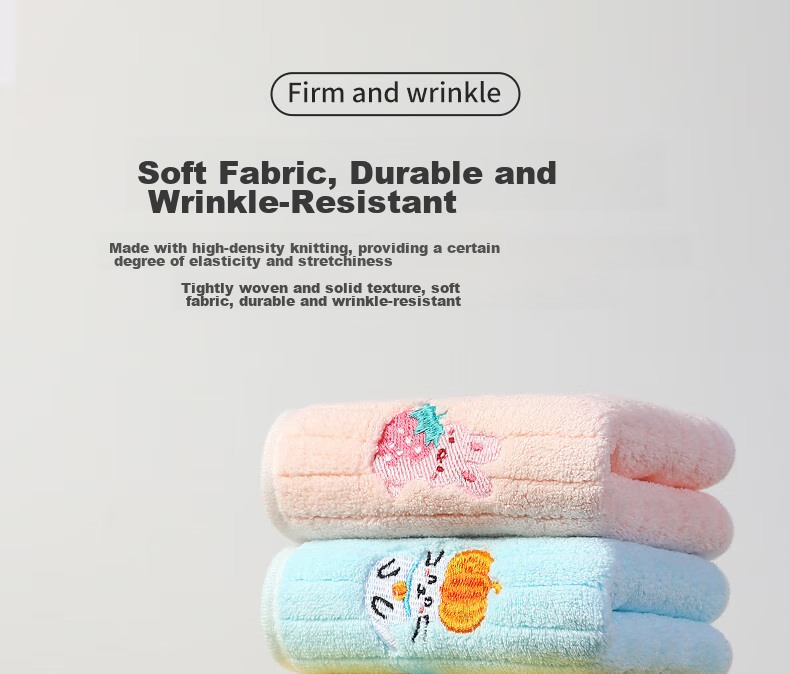 Grace Towels, 4 Pieces, Class A Soft Snowflake Fleece, for Face Washing And Bathing, Large Towels, Quick-Drying, for Home Use, Absorbent, Thick Face Towels for Men And Wome 2
