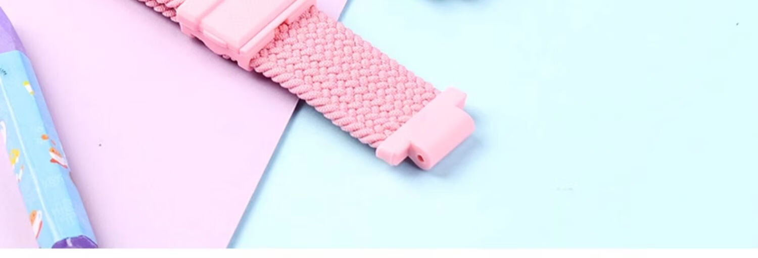 Watchbond Compatible with Xiaotianc Z8 Children's Smartwatch Strap, Suitable for Z10/Z9/Z8A/Z7/Z6/Z5 Braided Magnetic Clasp Watchband, Replacement for Q2A/Q1R/D3 Y01A Wristband 20