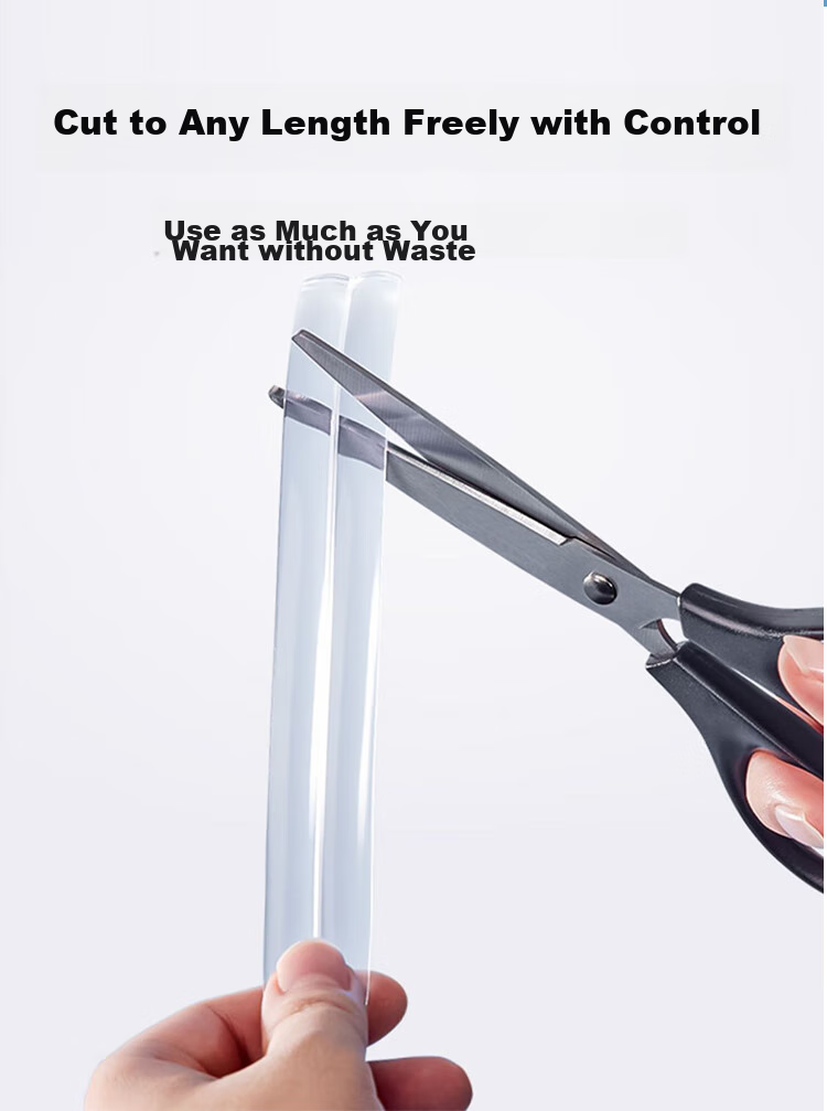 9I9 Transparent Anti-Collision Strip, 6 Meters Long, with Anti-Corner Bumpers, Thickened Baby Corner Guards, Wall Corner Anti-Bump A228 9
