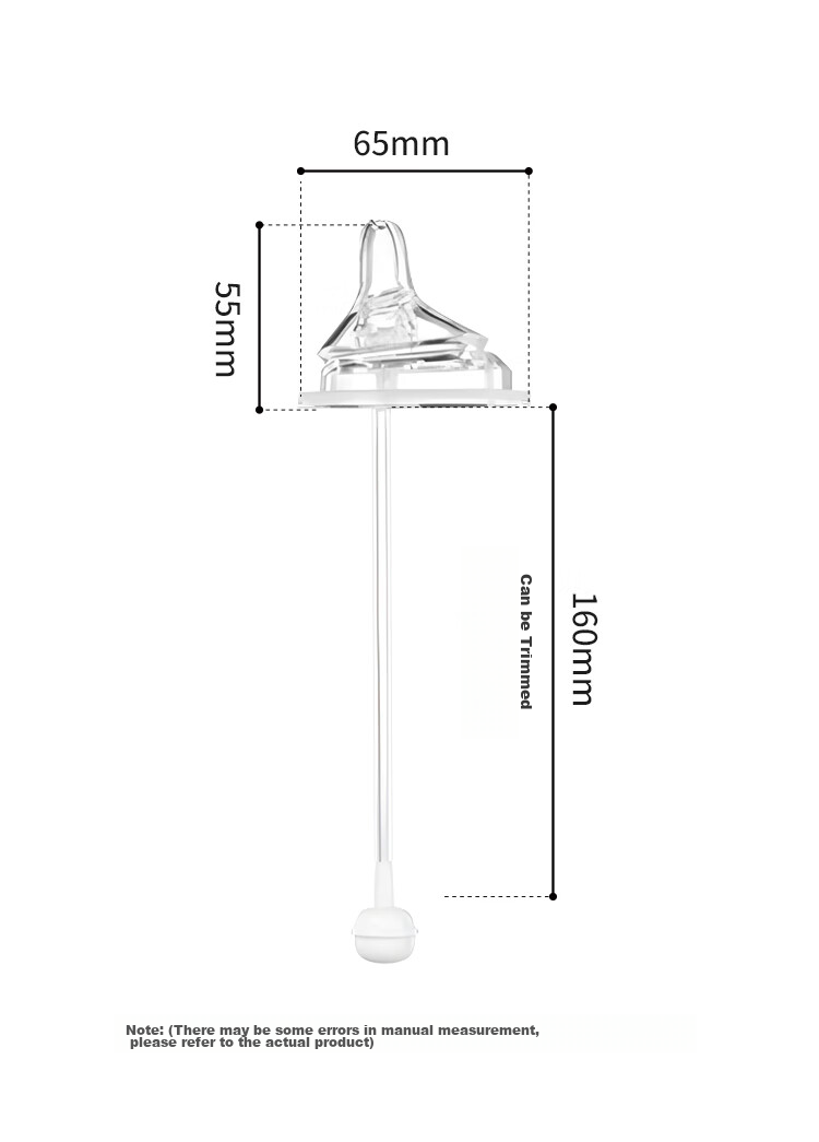 DOCTOR MA Compatible Square Bottle Accessory with 11-Word Hole Straw, for 6 Months And Above (Compatible with Various Square Bottles) 13