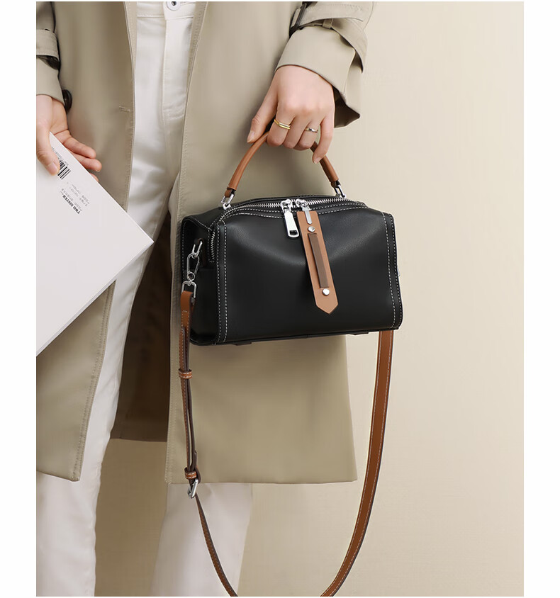 Viney Leather Handbag for Women, Large Capacity Pillow Bag, Light Luxury Crossbody Shoulder Bag, Practical Birthday And Mother's Day Gift for Mom 6