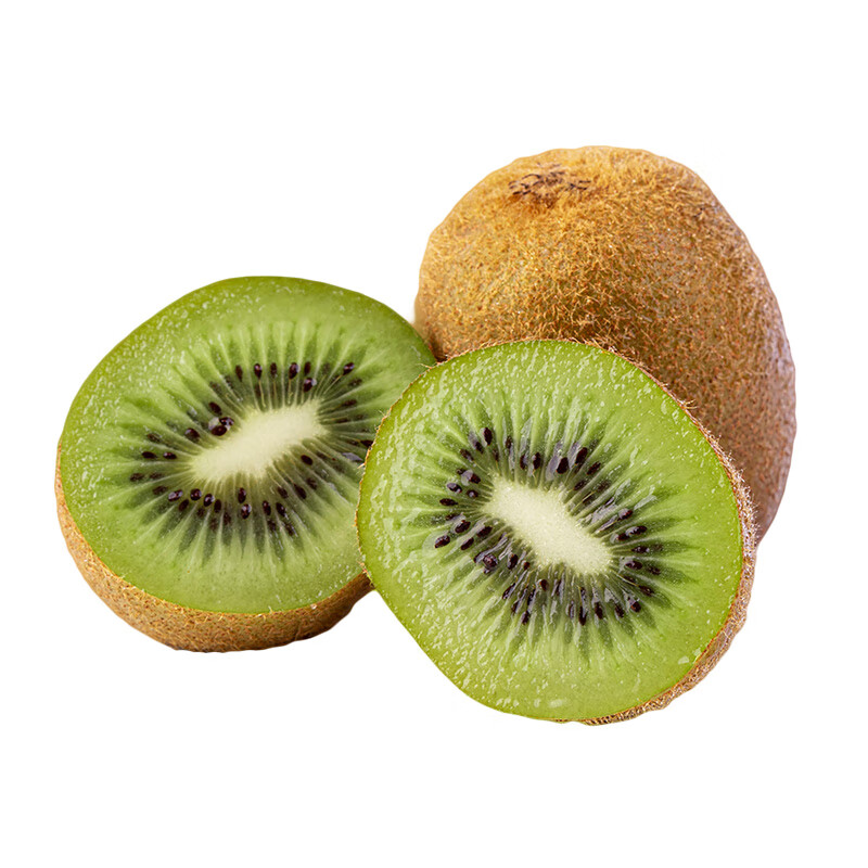 京鲜生 翠香猕猴桃 绿心猕猴桃 4粒装70-90g  奇异果 新鲜水果