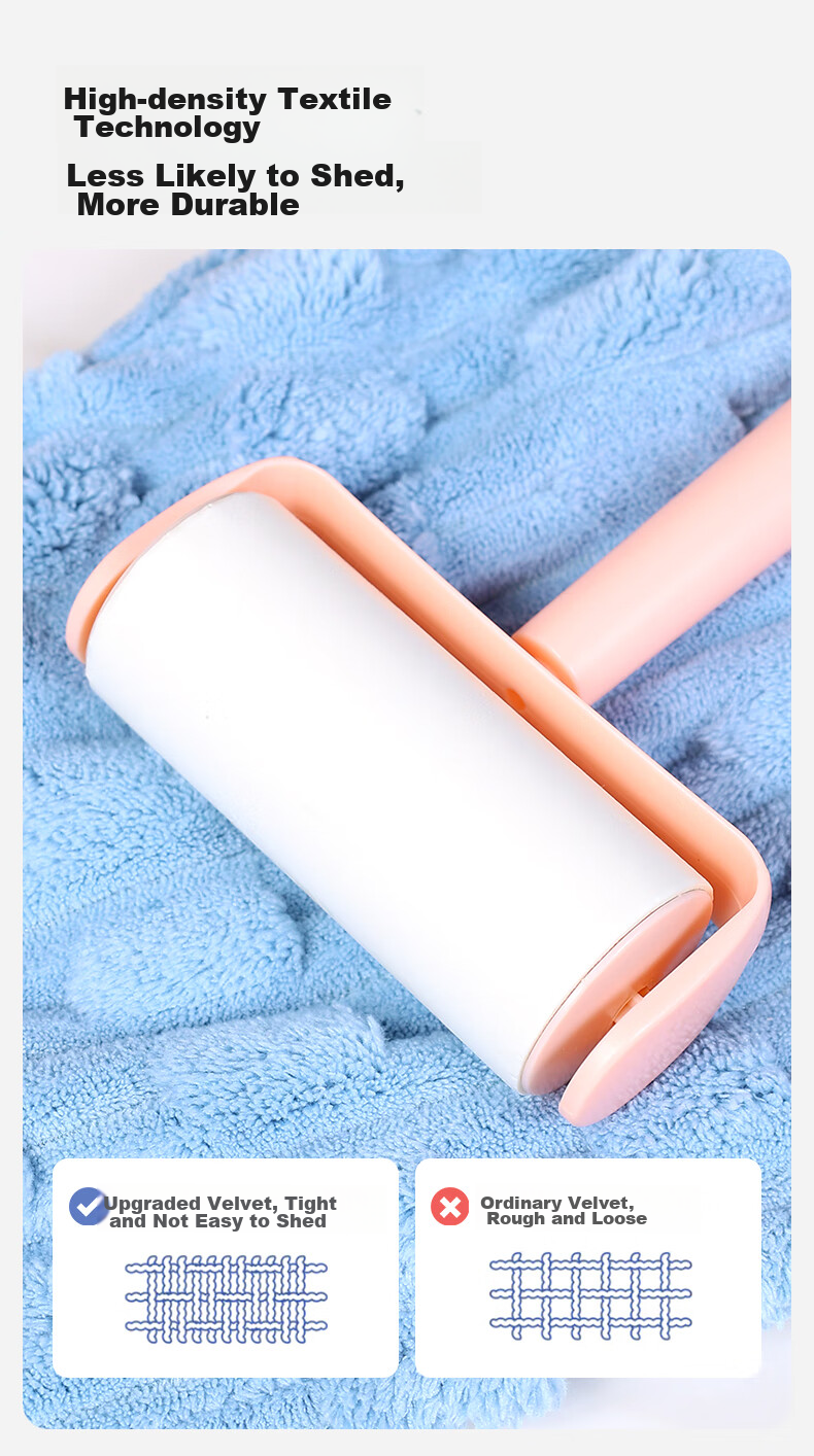 MINISO Hair Drying Cap, 5A Antibacterial, Absorbent, Quick-Drying, Hair Towel, Head Wrap, Shower Cap, Hair Drying Towel, Blue 11