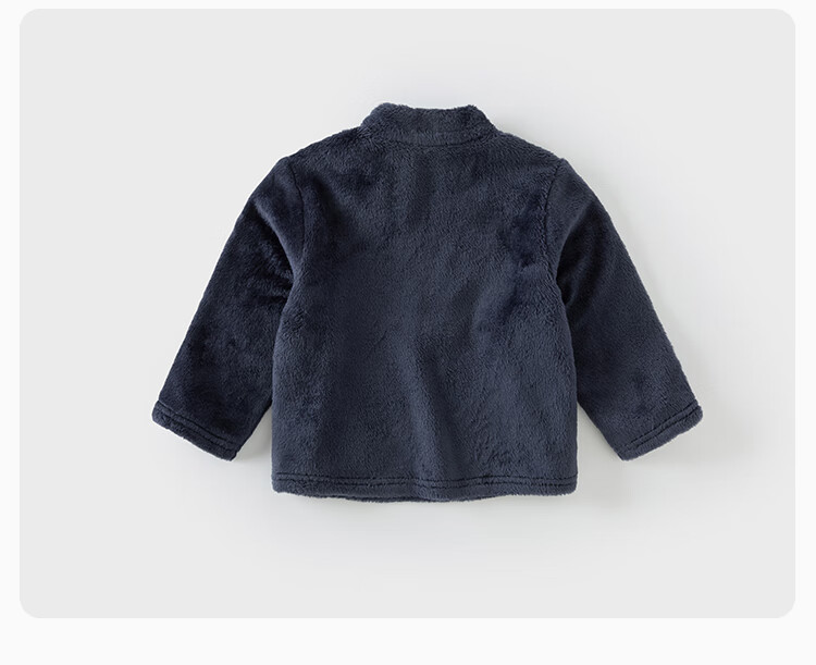 DAVE & BELLA Kids Pullover Winter Double-Sided Flannel Casual Sweatshirt for Girls and Boys 5