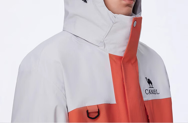 CAMEL Outdoor Functional Jacket for Men And Women, Three-In Detachable Windproof Waterproof Mountaineering Coat A14CAFO779 13