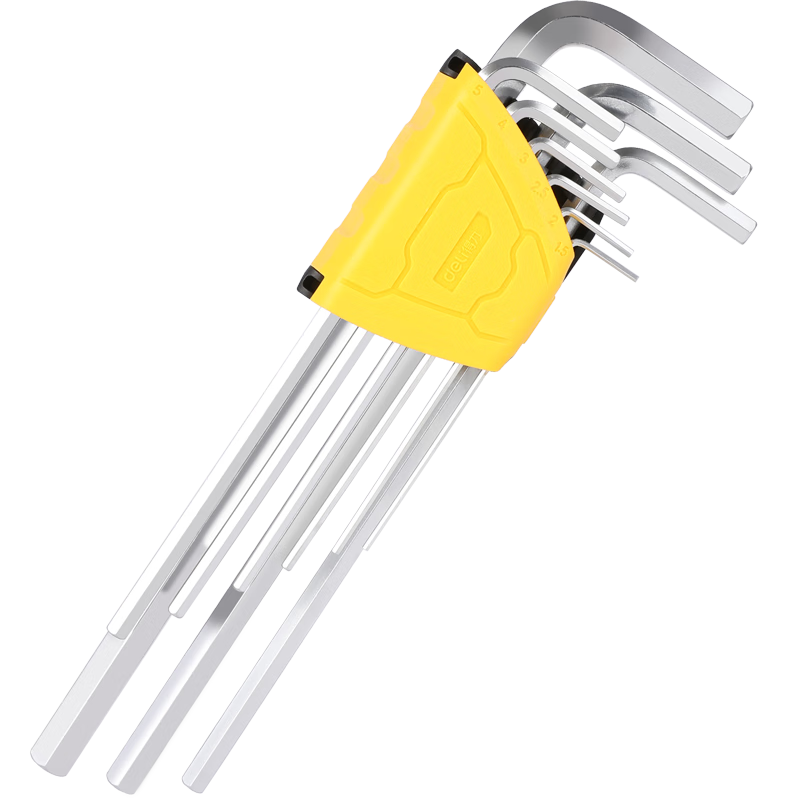 Deli Hexagonal Wrench Set, Hexagonal Wrench Combination, 9-Piece Set, DL3099