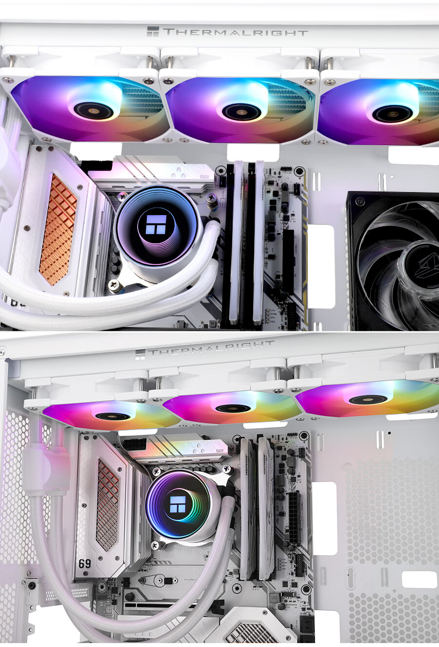 Thermalright Frozen Notte 360 WHITE ARGB V2 All-In Liquid Cooler FN360 WHITE ARGB V2 8