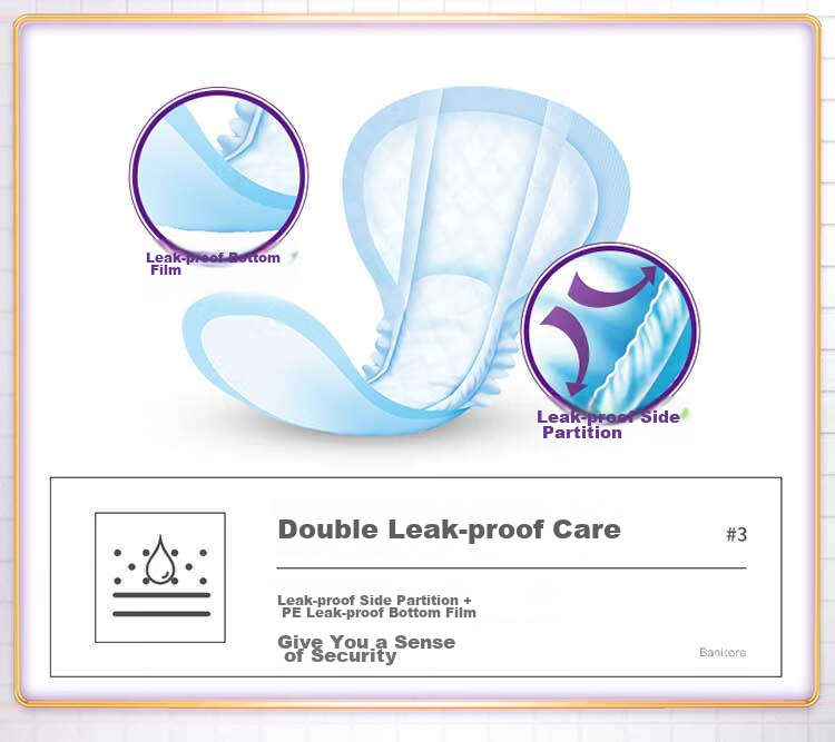Banitore Adult Diapers, Quick-Absorbing And Leak-Proof T-Shaped Design, Size L, 15 Pieces (34*62cm), Incontinence Pads for Elderly 7