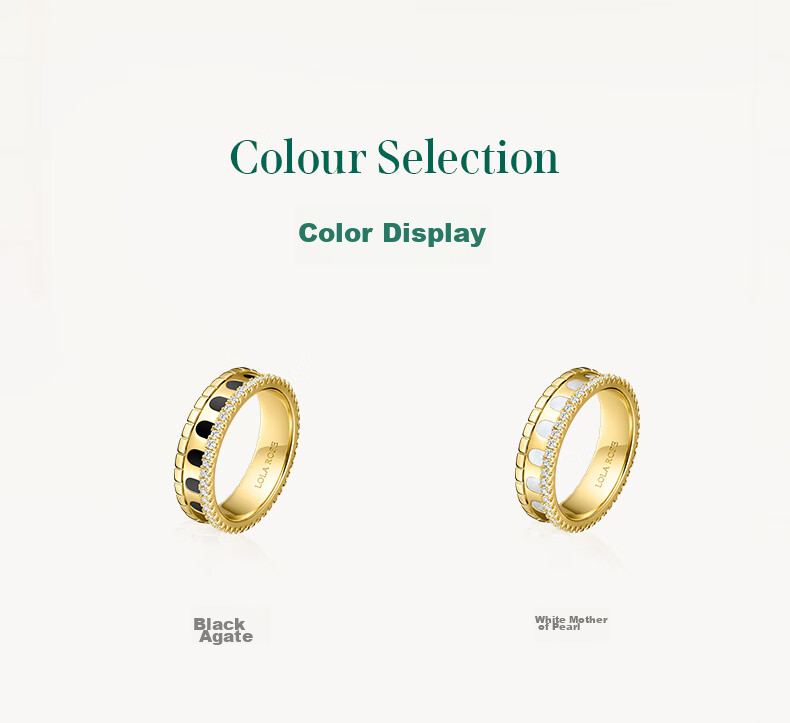 LOLA ROSE Arch Gate Series Rings for Women, Couples Birthday Gift for Girlfriend, Wife, Or Best Friend 10