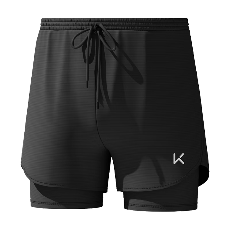 Keep Swimming Trunks for Men, Anti-Embarrassment Double-Layer Loose Swim Shorts, Quick-Drying Swimwear, Beach Shorts, Hot Spring Equipment