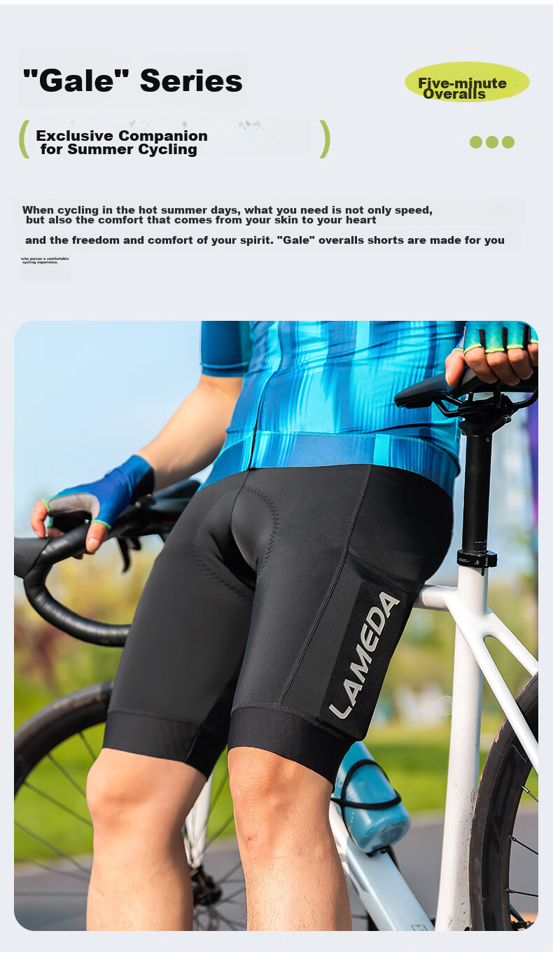 Lameda Cycling Jersey, Road Bike Riding Pants for Men, Summer Long Cycling Trousers, Side Pockets, Professional Bib Shorts, Riding Pants, Jifeng 4