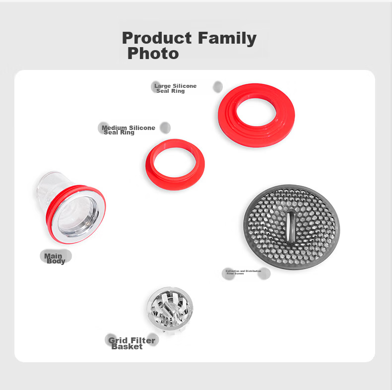 SUPOR Washing Machine Drain Pipe Three-Way Connector, Triple Drainage Pipe, Sewer Anti-Odor And Anti-Overflow Special S 12