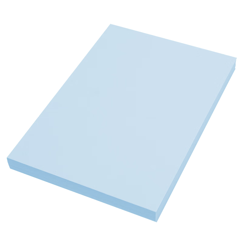 BAIGE Dust-Free Printing Paper, A4 Colored Paper, Clean Printing Paper, Dust-Free Clean Printing Paper, A4 Blue, 250 Sheets/pack, CW552969