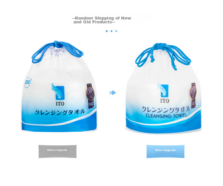 ITO Thickened Roll Disposable Face Towels Makeup Cotton Pads 250g*3 Rolls Wet And Dry Use Gift for Wome 4
