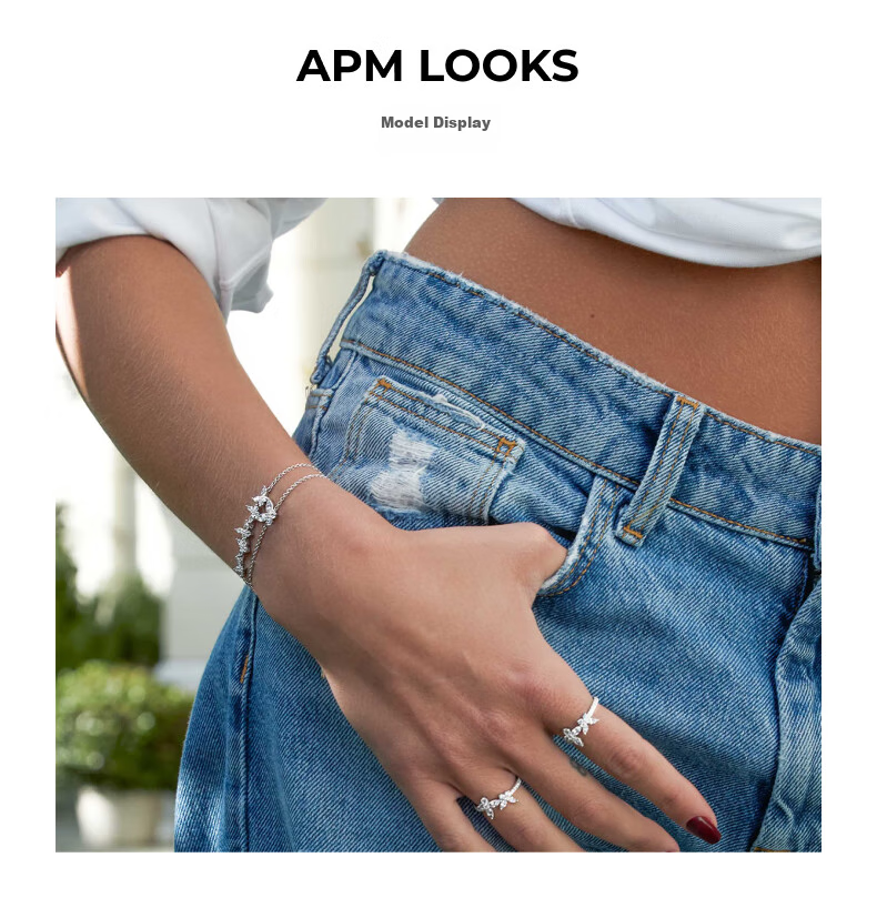 APM Monaco Butterfly Adjustable Bracelet, Luxurious And Elegant, Perfect Birthday Gift for Girlfriend Or Wife 6