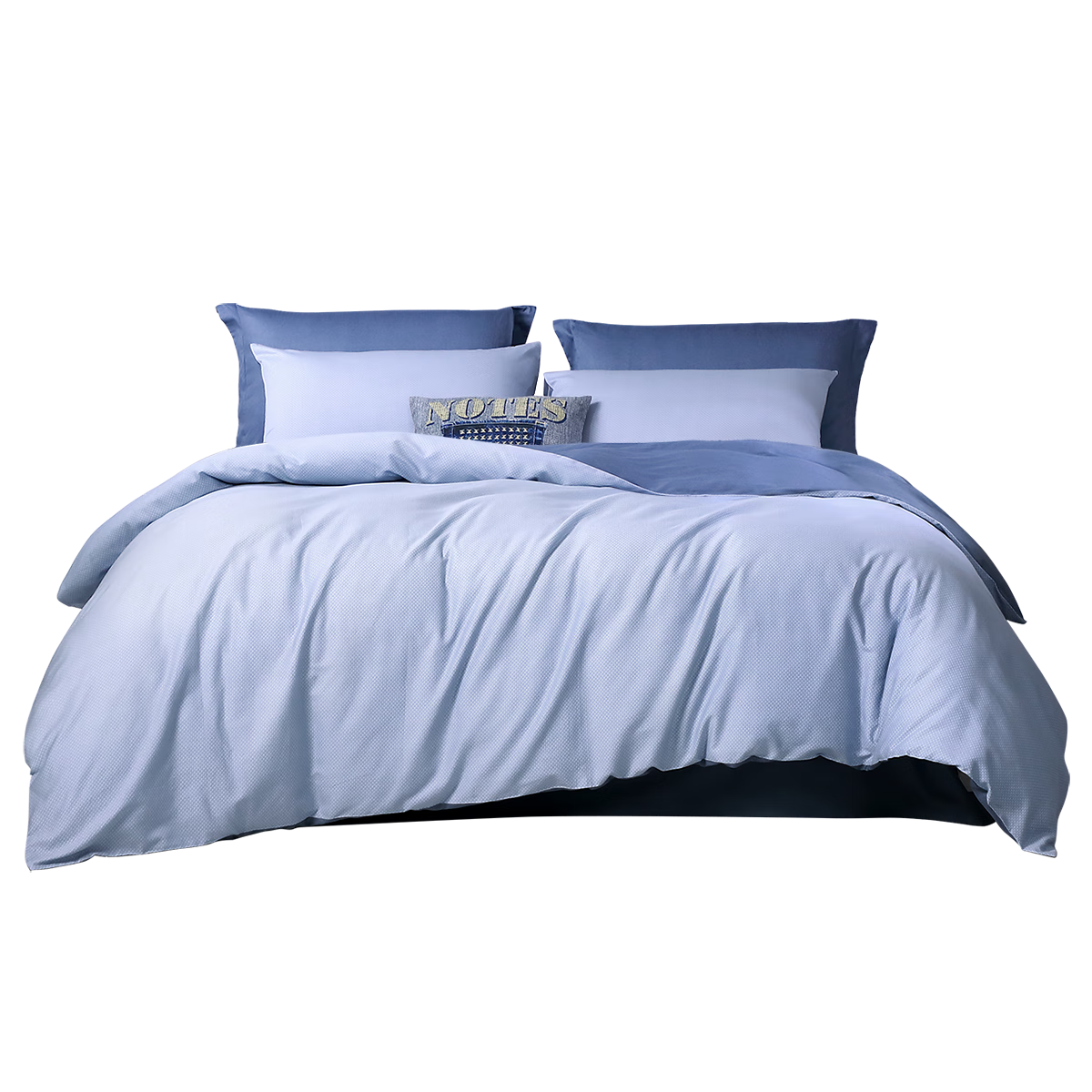FUANNA Bedding Set, 100% Pure Cotton, for 1.8m Bed, Fitted Sheet And Duvet Cover, Double Size, 230*229cm