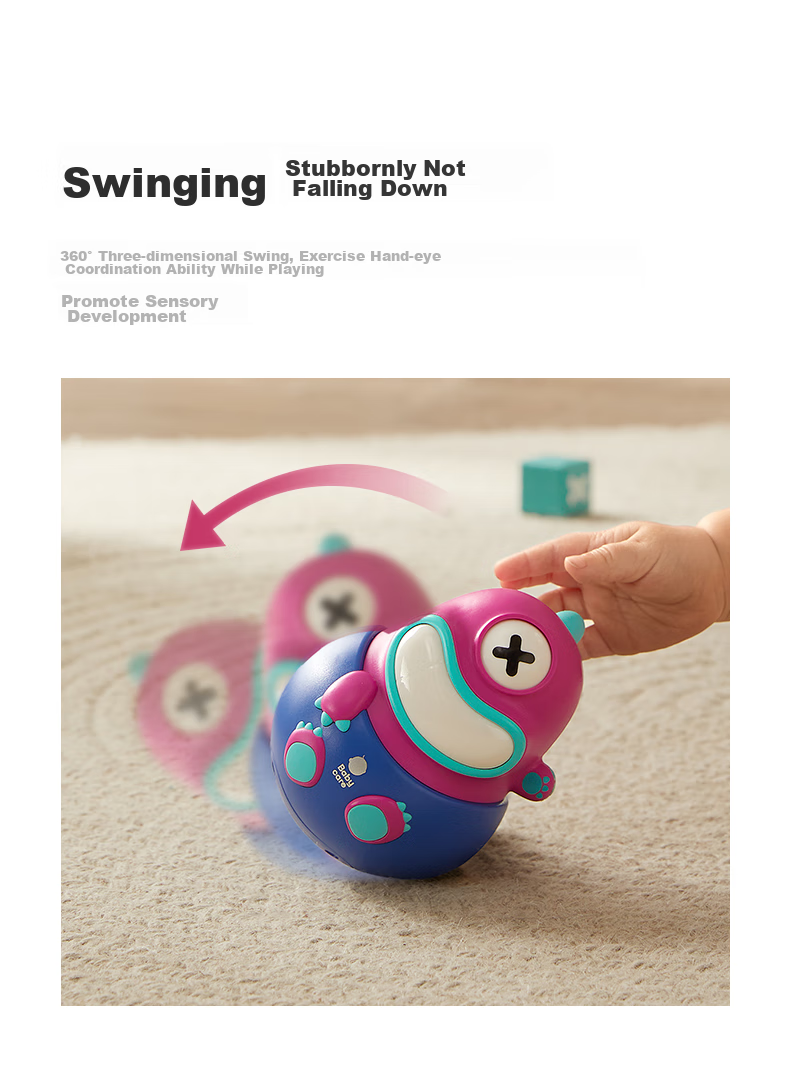Babycare Tumbler Toy for Babies 0-1 Year Old Infant Toy Laitemei 4